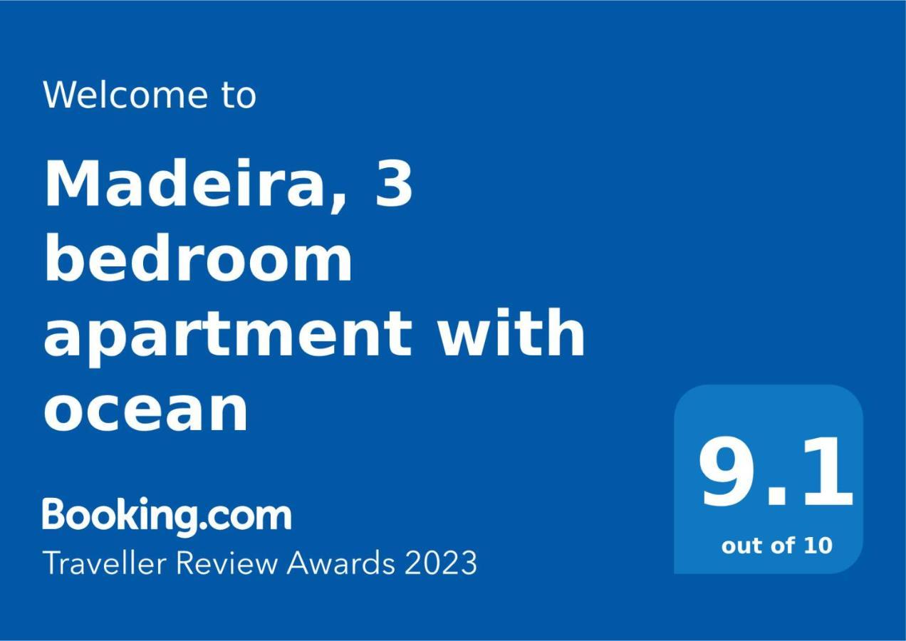 Madeira, 3 Bedroom Apartment With Ocean Views In Funchal Exteriör bild